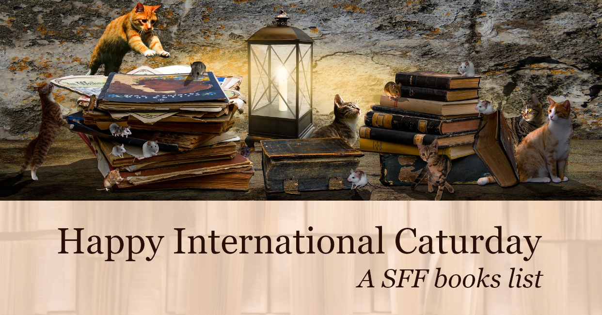 International Caturday! A list of 9 Fantasy and Sci-Fi Books with Cats