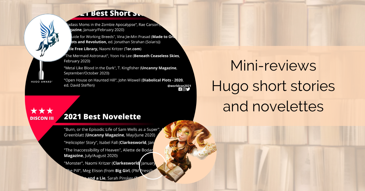 2021 Hugo short stories and novelettes reviews
