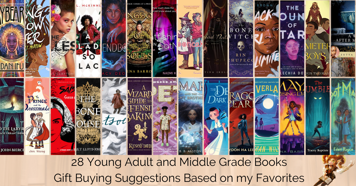 28 Young Adult and Middle Grade Books Gift Buying Suggestions Based on my Favorites